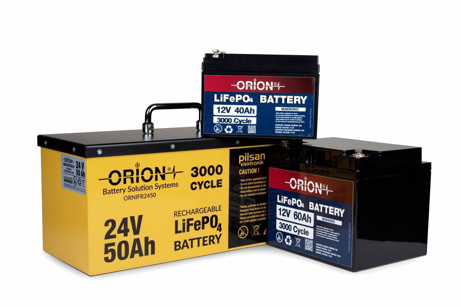 Aspilsan Elektronik LifePO4 Aküler