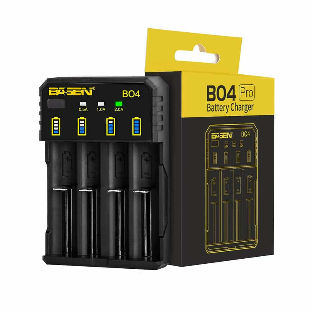 Basen BO-4 Pro Lİ-Ion / Ni-Cd / Ni-MH Pil Şarj Aleti