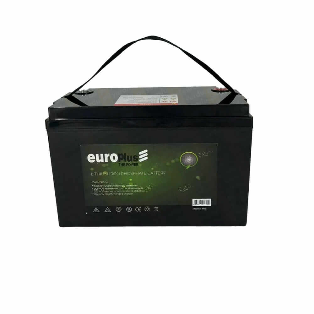 Europlus EPF12100 - 12.8V 100 Ah LiFePO4 Akü - 3500 Cycle