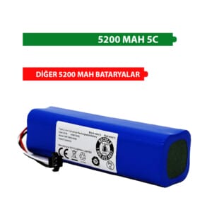 Roidmi Eve / Eve Plus Akıllı Robot Süpürge Bataryası 14.4v Orijinal Kapasite