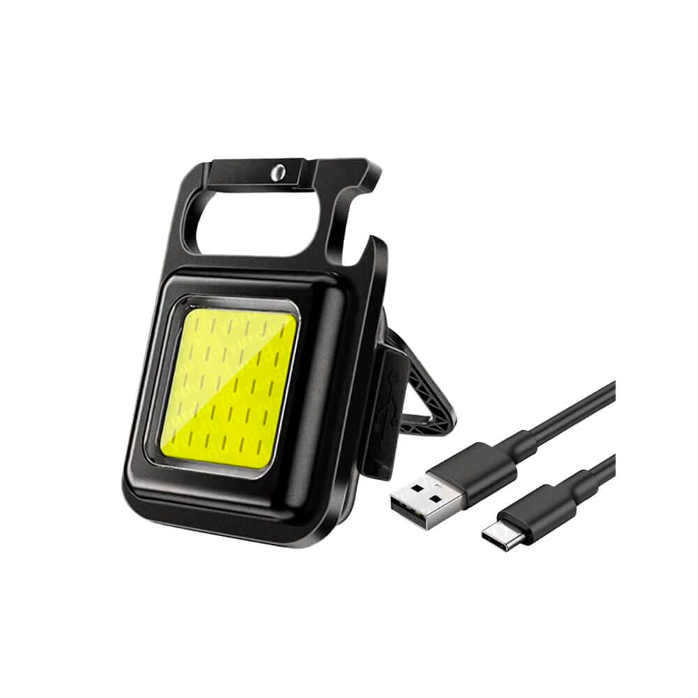 Yüksek Güçlü Led El Feneri USB Şarj Edilebilir Lamba Güçlü Manyetik COB Çalışma Işık Açık Kamp Ledi