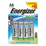 Energizer Alkalin Eco Advanced AA Kalem Pil 6'lı Paket