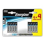 Energizer Alkalin Max Plus AAA İnce Kalem Pil 4+4'lü Paket