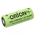 Orion 1.2V Ni-Mh 4/5A 2100mAh Şarj Edilebilir Pil