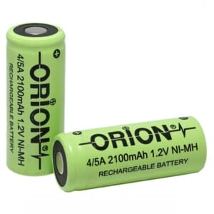 Orion 1.2V Ni-Mh 4/5A 2100mAh Şarj Edilebilir Pil - Görsel 2