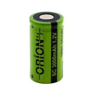 Orion 1.2V Ni-Mh SC 3000mAh Şarj Edilebilir Pil - Görsel 2