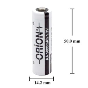 Orion 1.2V Ni-Cd AA 1000mAh Şarj Edilebilir Kalem Pil - Görsel 3
