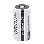 Orion 1.2V Ni-Cd D 4500mAh Büyük Boy Şarj Edilebilir Pil