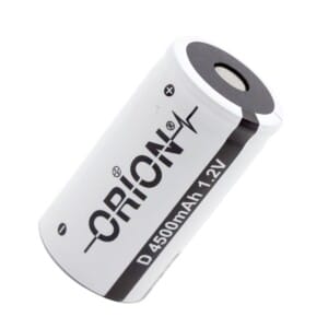 Orion 1.2V Ni-Cd D 4500mAh Büyük Boy Şarj Edilebilir Pil - Görsel 2