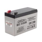Orion 12V 7.2Ah Bakımsız Kuru Akü - T1 İnce Soket