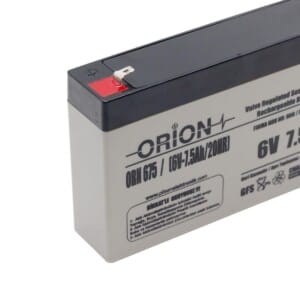 Orion 6V 7.5Ah Bakımsız Kuru Akü - Görsel 2
