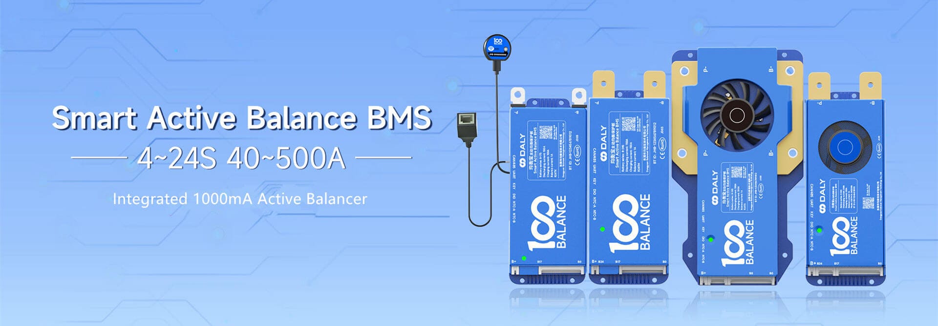 Daly Aktif Balans 8-24S 100A - 100 Balance 8-24S 100A Smart