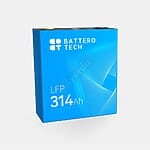 Prizmatik LiFePO4 Hücre 3.2V 314Ah Battero Tech