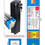 Volta VB2 48V 21Ah Uyumlu Bataryası Kutusuz Elektrikli Bisiklet Pili Li-ion Yedek Pil Paketi Vol.01O.13S6P.35BS